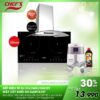 COMBO 14: Bếp từ Chefs EH-DIH321 + hút EH-CASPIA70T 1 combo chefs 321