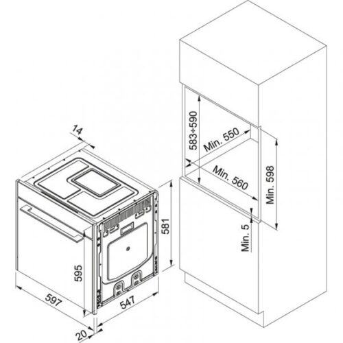 Lò nướng âm tủ Franke FS 913 M CH DCT TFT 116.0373.685 3 franke fs 913 m bk dct tft 1 1