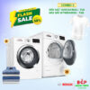 COMBO 5: Máy giặt Bosch WAW28440SG (8kg) + Máy sấy BOSCH WTW85400SG 1 combo5 may giat may say