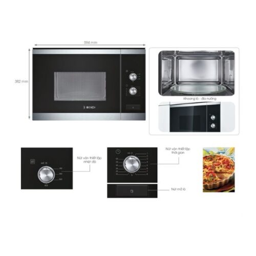 Lò vi sóng Bosch BFL520MS0 3 Lò vi sóng Bosch BFL520MS0