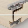 Phụ kiện cửa trượt 2 cánh Hafele 406.78.026 2 Phụ kiện cửa trượt 2 cánh Hafele 406.78.026