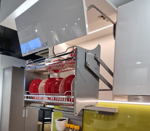 Bộ rổ bát đĩa Hafele Lento 504.76.020 700mm Bộ rổ bát đĩa Hafele Lento 504.76.020 700mm