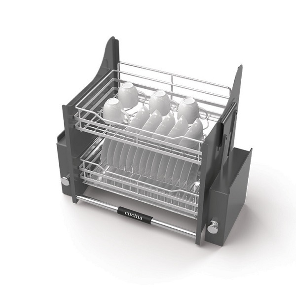 Bộ rổ bát đĩa Hafele Lento 504.76.012 800mm 4 504.76.012 1