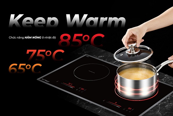 Chế độ ủ ấm của bếp từ kết hợp hồng ngoại Eurosun EU-TE259Pro Chế độ ủ ấm của bếp từ kết hợp hồng ngoại Eurosun EU-TE259Pro