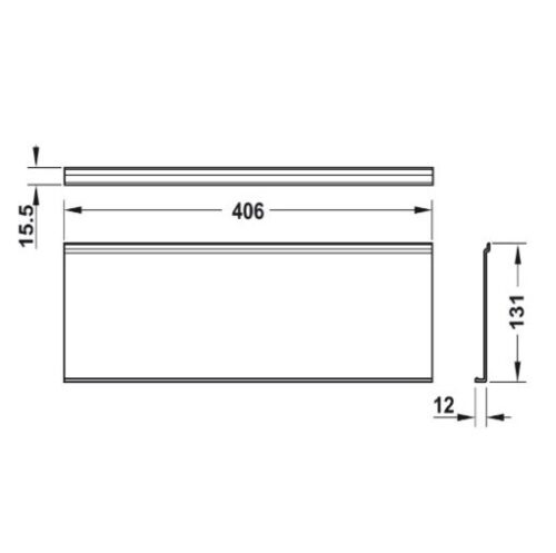 Kệ đa dụng treo tường Hafele 523.00.310 3 523.00.310 1
