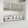 Giá để bát đĩa inox cố định 2 tầng Inoxen BV90 1 Giá để bát đĩa inox cố định 2 tầng Inoxen BV90