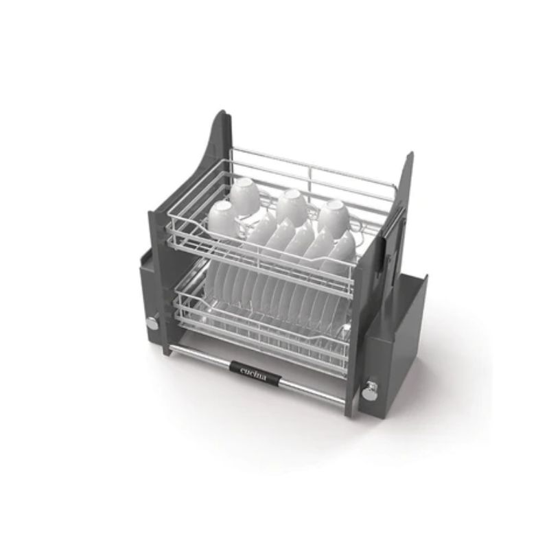 Bộ rổ bát đĩa Hafele Lento 504.76.020 700mm Bộ rổ bát đĩa Hafele Lento 504.76.020 700mm