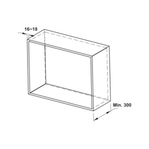 Bộ rổ bát đĩa Hafele Presto 544.40.023 600mm 4 Bộ rổ bát đĩa Hafele Presto 544.40.023 600mm