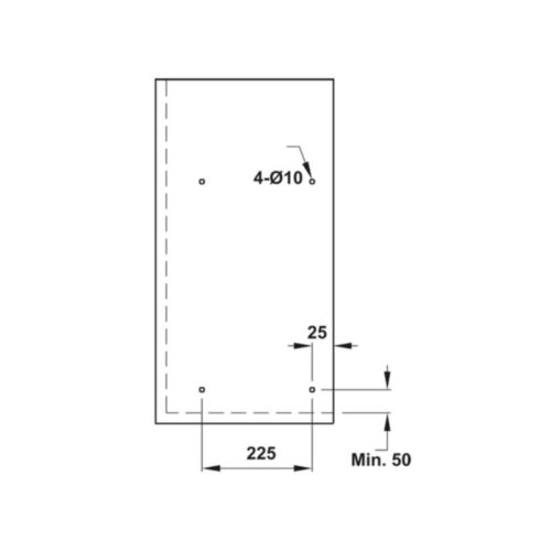 Bộ rổ bát đĩa Hafele Presto 544.40.033 800mm 3 Bộ rổ bát đĩa Hafele Presto 544.40.033 800mm