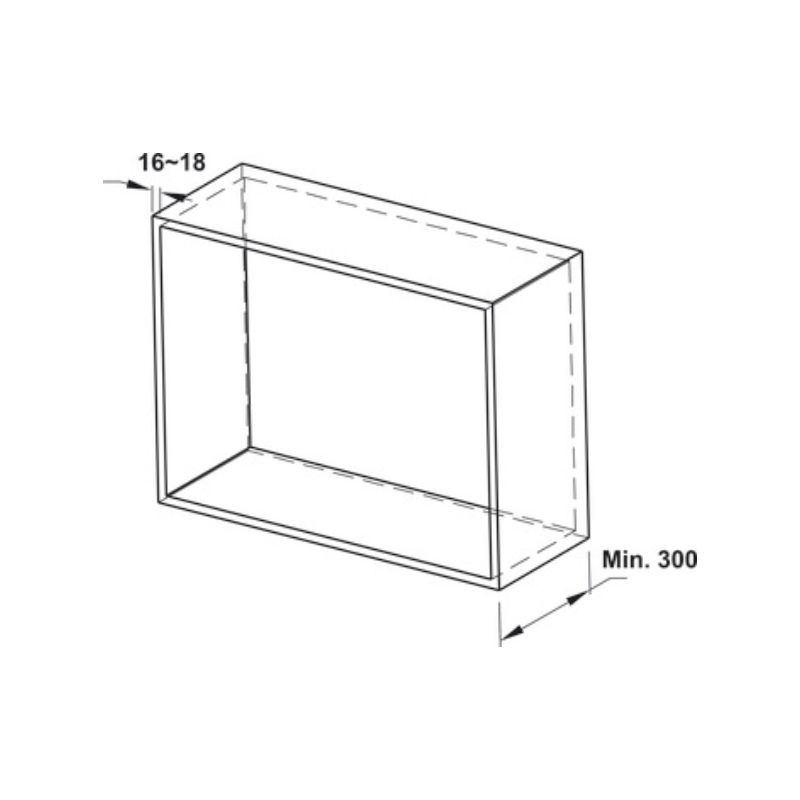 Bộ rổ bát đĩa Hafele Presto 544.40.034 900mm Bộ rổ bát đĩa Hafele Presto 544.40.034 900mm