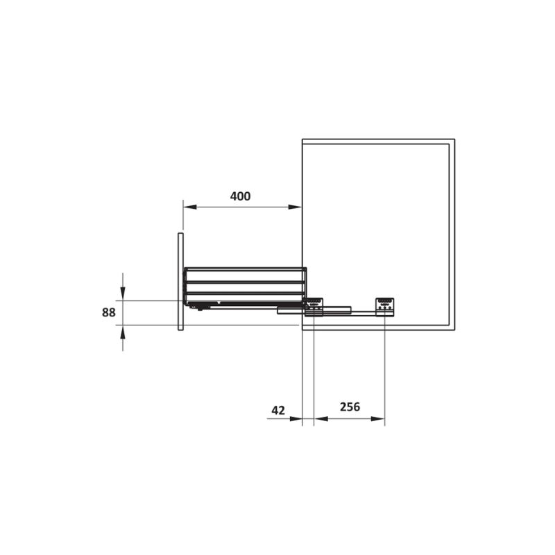 Bộ rổ xoong nồi Cappella 800mm Hafele 549.08.033 Bộ rổ xoong nồi Cappella 800mm Hafele 549.08.033