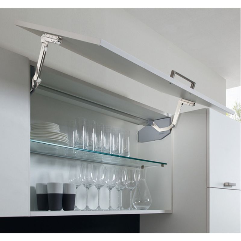 Bộ tay nâng Free Swing Hafele 493.05.772, đen Bộ tay nâng Free Swing Hafele 493.05.772, đen