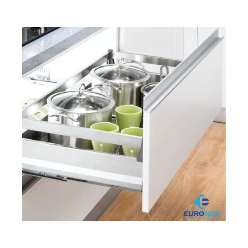 Giá xoong nồi inox đáy đặc gắn cánh Euronox EU1.80M Giá xoong nồi inox đáy đặc gắn cánh Euronox EU1.80M