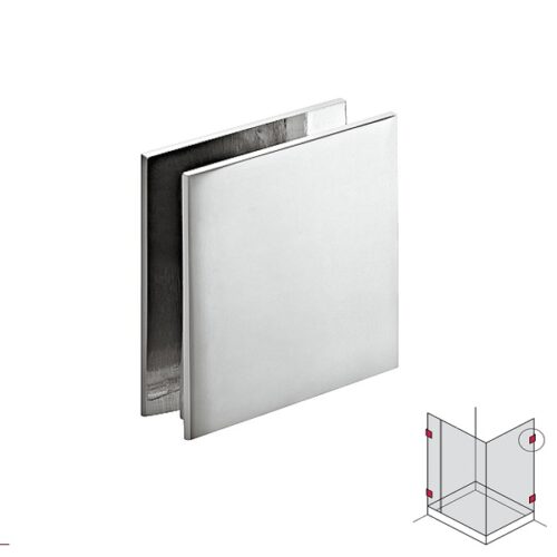 Kẹp kính tường 90º phòng tắm kính Hafele 981.77.918 3 Kẹp kính tường 90º phòng tắm kính Hafele 981.77.918