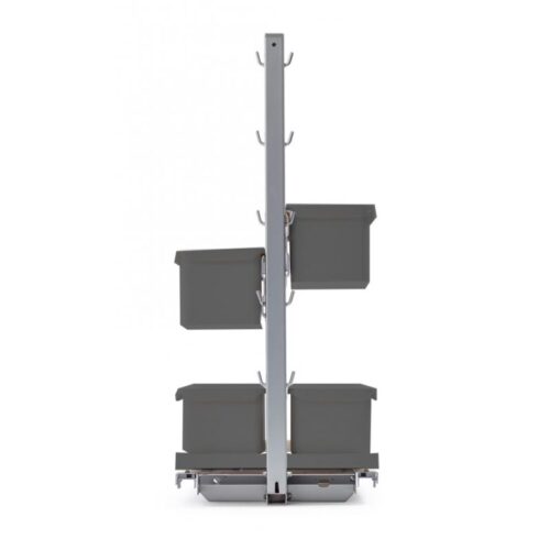 Phụ kiện tủ bếp Hafele 545.11.373, bộ rổ JUNIOR III, 400mm, màu ANTHRACITE 3 Phụ kiện tủ bếp Hafele 545.11.373, bộ rổ JUNIOR III, 400mm, màu ANTHRACITE