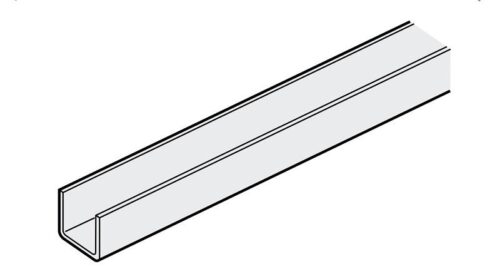 Ray dẫn hướng dưới 4000mm dạng chữ U Hafele 940.42.401 3 Ray dẫn hướng dưới 4000mm dạng chữ U Hafele 940.42.401