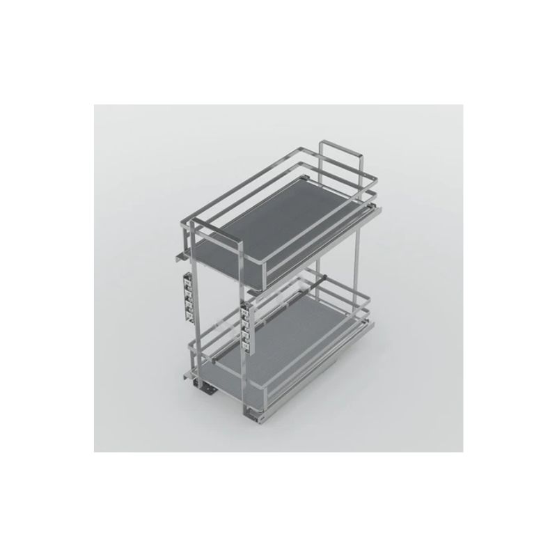 Bộ rổ gia vị Hafele Omero 549.20.825 400mm Bộ rổ gia vị Hafele Omero 549.20.825 400mm