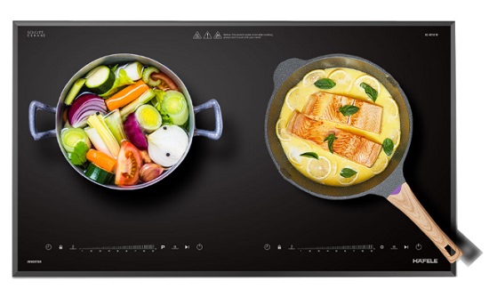 Bếp từ kết hợp hồng ngoại 2 vùng nấu Hafele HC-H7321B 536.61.856 4 Bếp từ kết hợp hồng ngoại 2 vùng nấu Hafele HC-H7321B 536.61.856