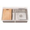 Chậu rửa bát inox 2 hố Paul Schmitt PA8850-TD 1 Chậu rửa bát inox 2 hố Paul Schmitt PA8850-TD