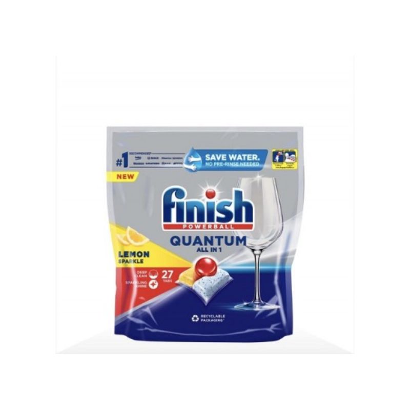 Viên rửa bát Finish Quantum 27 viên Viên rửa bát Finish Quantum 27 viên