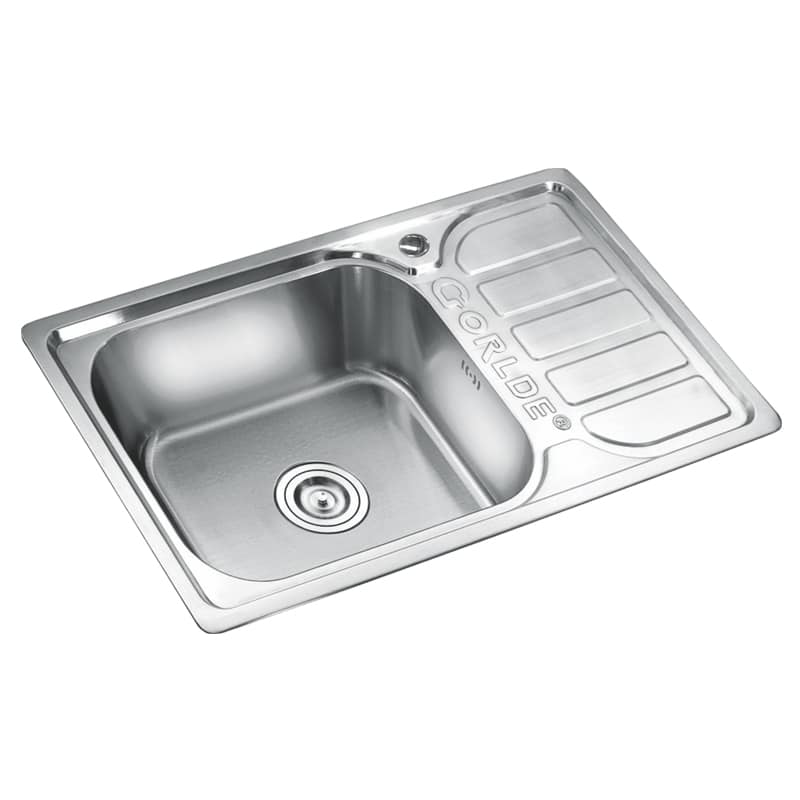 Chậu rửa bát inox 1 hố Gorlde GD-927 Chậu rửa bát inox 1 hố Gorlde GD-927