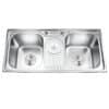 Chậu rửa bát inox 2 hố Gorlde GD-955 1 Chậu rửa bát inox 2 hố Gorlde GD-955