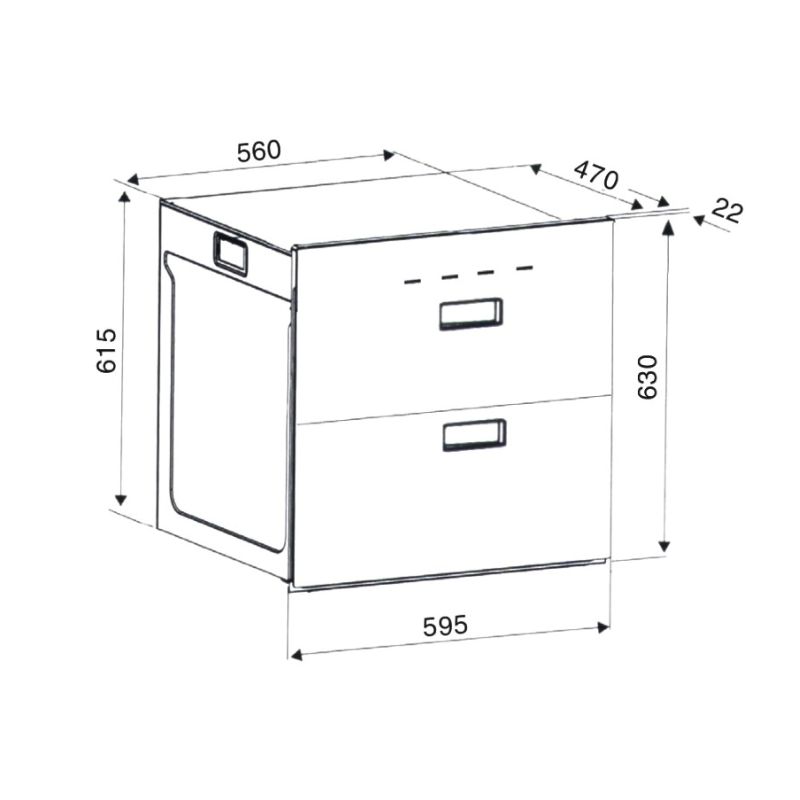 kich-thuoc-may-say-bat-am-tu-binova-bi-999-mbk Kích thước máy sấy bát âm tủ Binova BI-999-MBK