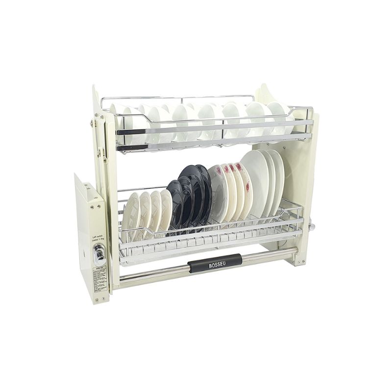 Ảnh thực tế giá bát nâng hạ inox 304 BossEU BS304.160DS Ảnh thực tế giá bát nâng hạ inox 304 BossEU BS304.160DS