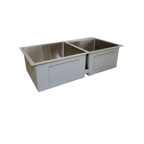 Chậu rửa bát inox 2 hố BossEU BS201.7843CL1 3 Hình ảnh chậu rửa bát inox 2 hố BossEU BS201.7843CL1