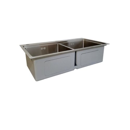 Chậu rửa bát inox 2 hố BossEU BS304.8245CK2 3 Hình ảnh chậu rửa bát inox 2 hố BossEU BS304.8245CK2