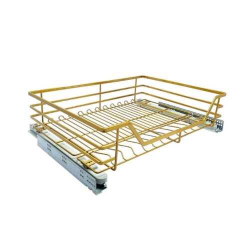 Giá xoong nồi bát đĩa hợp kim mạ Nano vàng BOSSEU BS301.700BN 3 Hình ảnh giá xoong nồi bát đĩa hợp kim mạ Nano vàng BOSSEU BS301.700BN