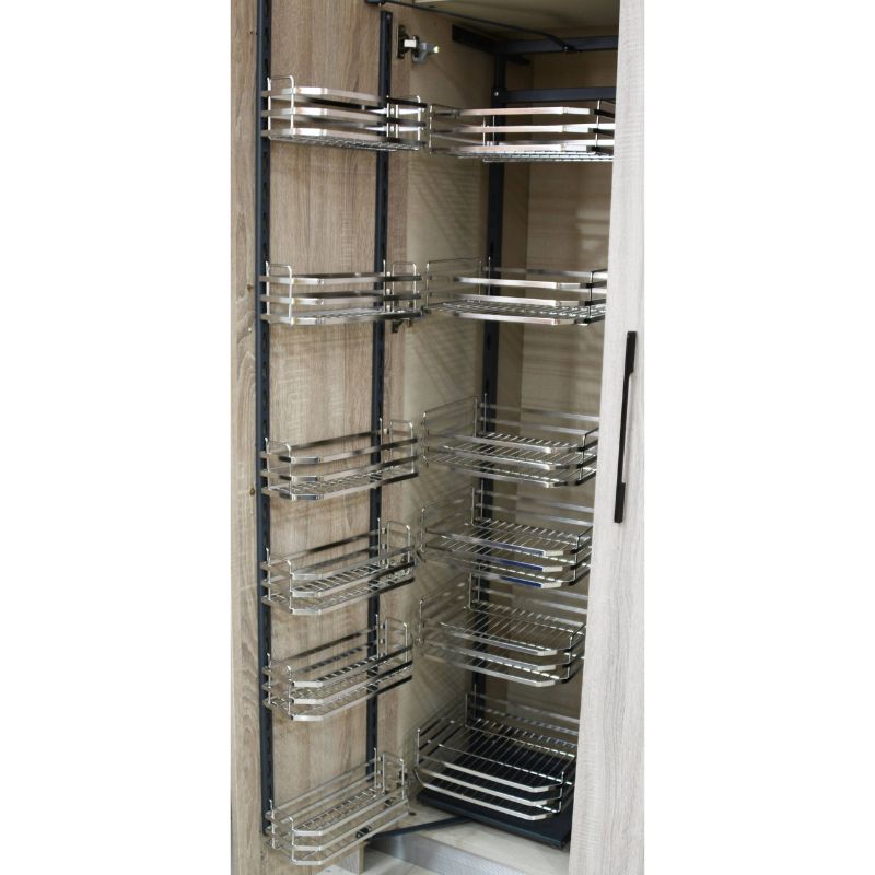 Tủ kho đựng đồ dự trữ inox mạ crom Bosseu BS201.0660NT Tủ kho đựng đồ dự trữ inox mạ crom Bosseu BS201.0660NT