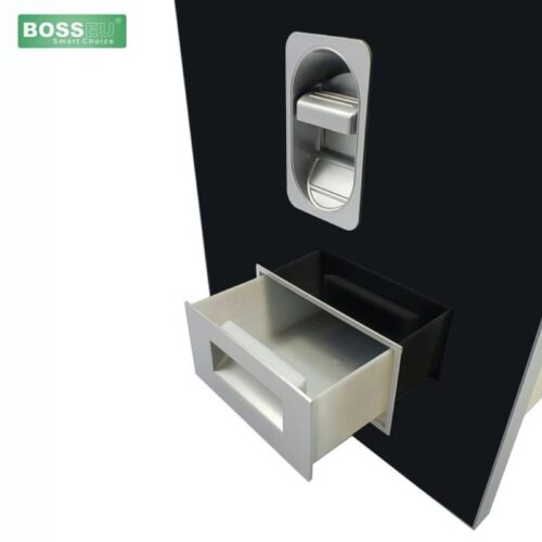 Thùng gạo gương nút nhấn BossEU BS300 Black 5 Vị trí lấy gạo thùng gạo gương nút nhấn BossEU BS300 Black