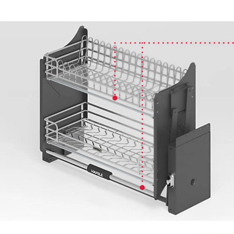 Giá bát nâng hạ Hafele Oria 504.71.074 700mm Giá bát nâng hạ Hafele Oria 504.71.074 700mm
