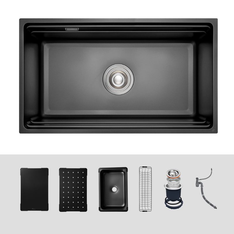 Ảnh chậu rửa bát 1 hố Kluger KWU8161FB-S76 Plus Ảnh chậu rửa bát 1 hố Kluger KWU8161FB-S76 Plus