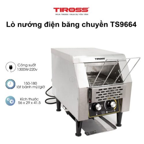 Lò nướng điện băng chuyền Tiross TS9664 4 Ảnh lò nướng điện băng chuyền Tiross TS9664