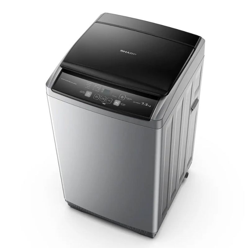 Ảnh máy giặt Sharp 8.5kg ES-Y85HV-S cửa trên Ảnh máy giặt Sharp 8.5kg ES-Y85HV-S cửa trên