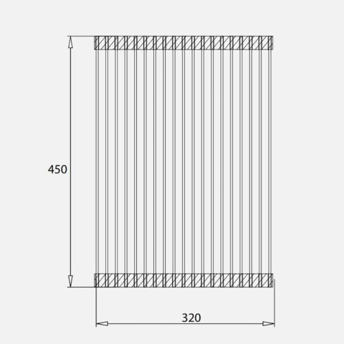 Giá để đồ inox Kluger KRM-02 5 Kích thước giá để đồ inox Kluger KRM-02