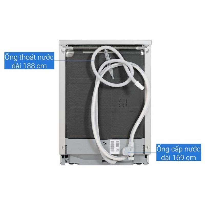 Ống thoát nước Máy rửa bát độc lập Bosch SMS6ZCI37Q Serie 6 Ống thoát nước Máy rửa bát độc lập Bosch SMS6ZCI37Q Serie 6