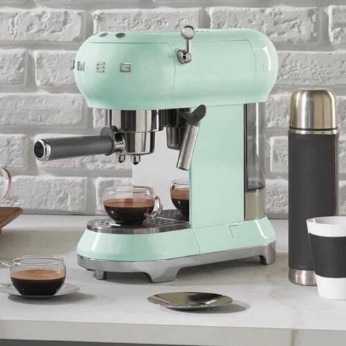 Máy pha cafe màu lục Smeg ECF01PGEU 535.43.651