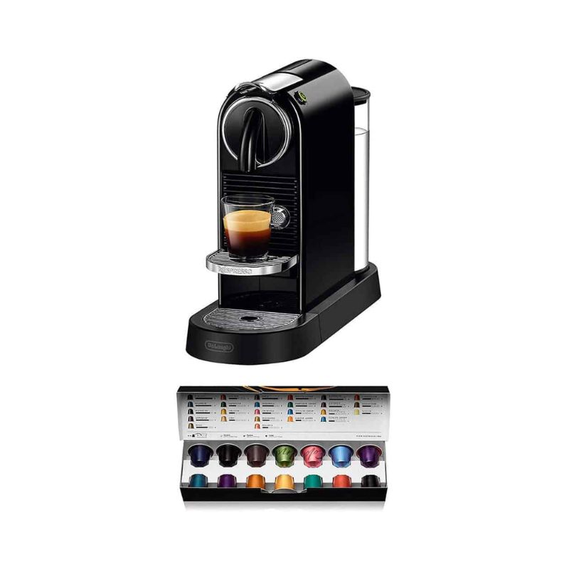 Máy pha cafe viên nén DeLonghi EN167.B Citiz Máy pha cafe viên nén DeLonghi EN167.B Citiz