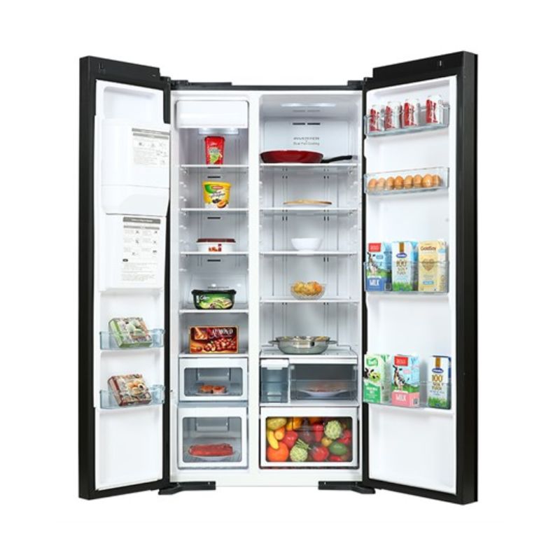 Ảnh tủ lạnh 2 cánh side by side 573 lít Hitachi SX800GPGV0 GBK Ảnh tủ lạnh 2 cánh side by side 573 lít Hitachi SX800GPGV0 GBK