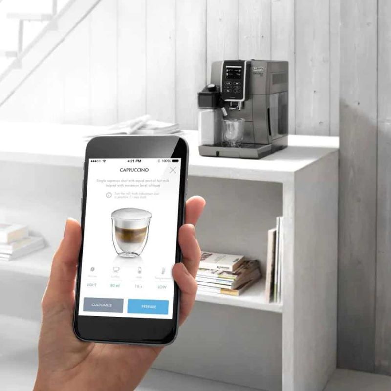 Điều khiển máy pha cafe De’Longhi Dinamica Plus ECAM 370.95.T Điều khiển máy pha cafe De’Longhi Dinamica Plus ECAM 370.95.T