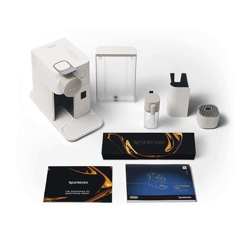 Máy pha cafe viên nén DeLonghi EN510.W Lattissima One Máy pha cafe viên nén DeLonghi EN510.W Lattissima One