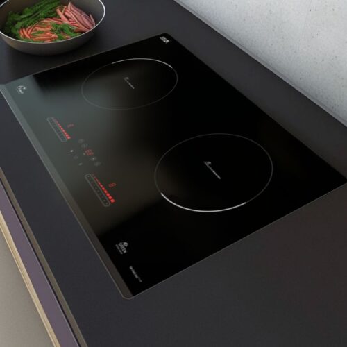 Ảnh bếp từ đôi Tomate GH DUO‐S2I Plus lắp âm