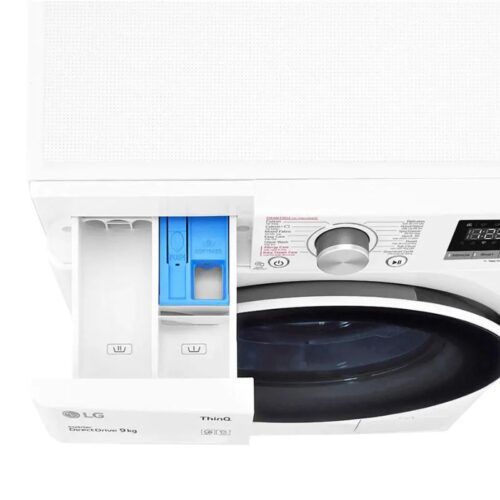 Ảnh máy Giặt LG Inverter AI DD 9 Kg FV1409S4W cửa trước