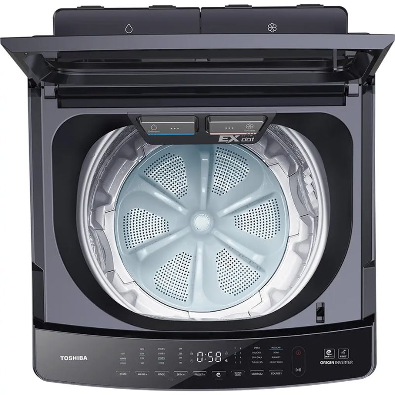 Ảnh máy Giặt Toshiba Inverter 12 Kg AW-DUM1300KV(MG) cửa trên Ảnh máy Giặt Toshiba Inverter 12 Kg AW-DUM1300KV(MG) cửa trên