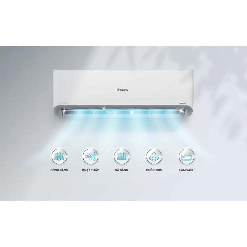 Ảnh máy lạnh Casper Inverter 1 HP GC-09IS35 Ảnh máy lạnh Casper Inverter 1 HP GC-09IS35