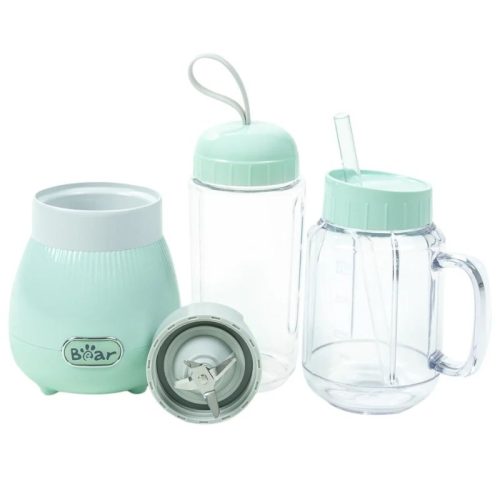 Ảnh máy xay sinh tố Bear Gồm Hai Cối Rời LLJ-C04W1 Màu Xanh