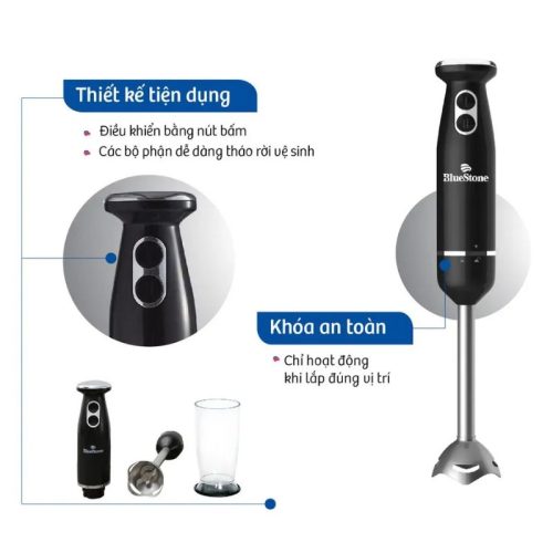 Máy xay sinh tố cầm tay Bluestone BLB-5216 600W 3 Ảnh máy xay sinh tố cầm tay Bluestone BLB-5216 600W